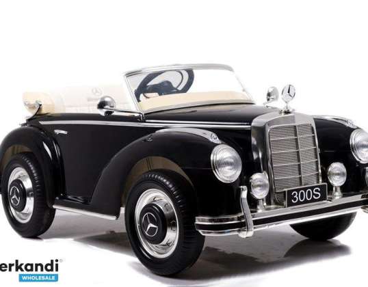 Mercedes 300S Black Painted Battery Car