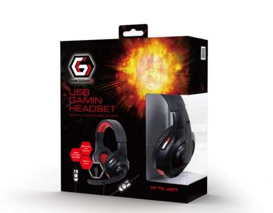 Gembird 5.1 Surround USB-hodesett GHS-U-5.1-01