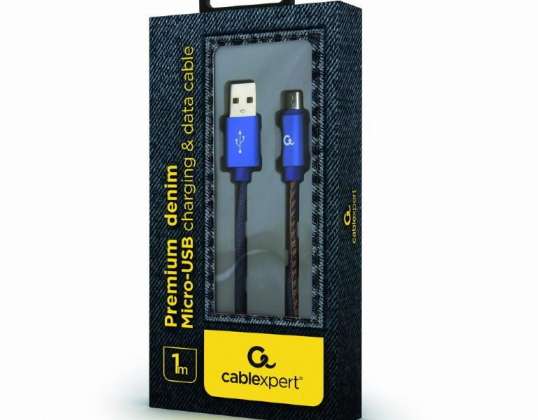 KaapeliXpert Micro USB -kaapeli 1.8m CC-USB2J-AMmBM-1M-BL