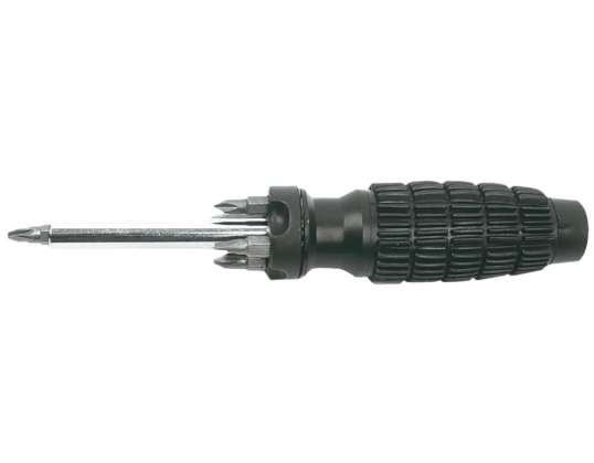 Screwdriver bits with holder. set of 6 pcs.