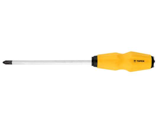 Cross screwdriver for striking. PH2 x 150 mm