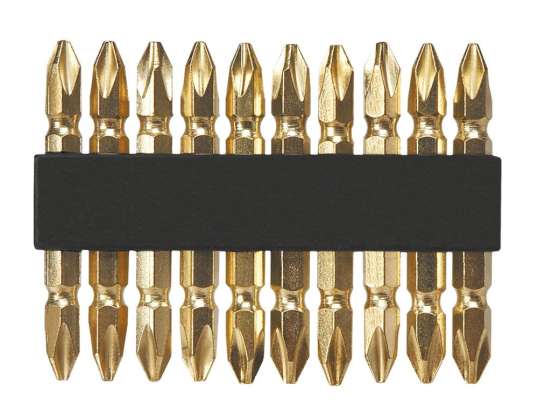Schraubendreher-Bits PH2 x 60 mm. 10 Stück