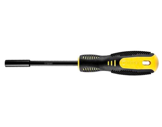 Screwdriver handle for bits. 1/4". 210 mm
