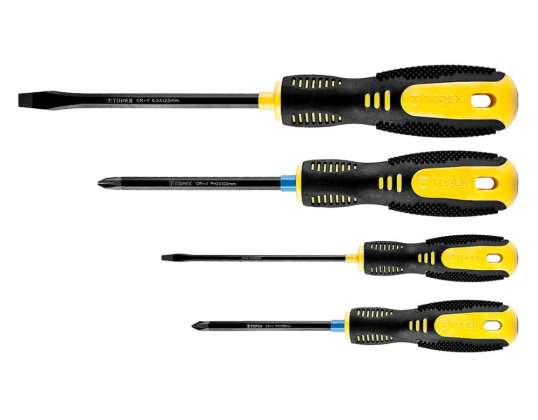 Schraubendreher. Set 4 Stück.  TOP 39D933