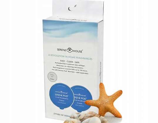 GEUR WAX WASSEN 2 STUKS AROMATHERAPIE PREMIUM 2 STUKS OCEAAN NATUURLIJKE WAS 2 STUKS OCEAAN
