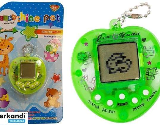 Tamagotchi Elektronisch Spel Groen met Korte Ketting
