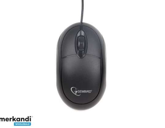 Gembird Оптична USB-миша чорна MUS-U-01