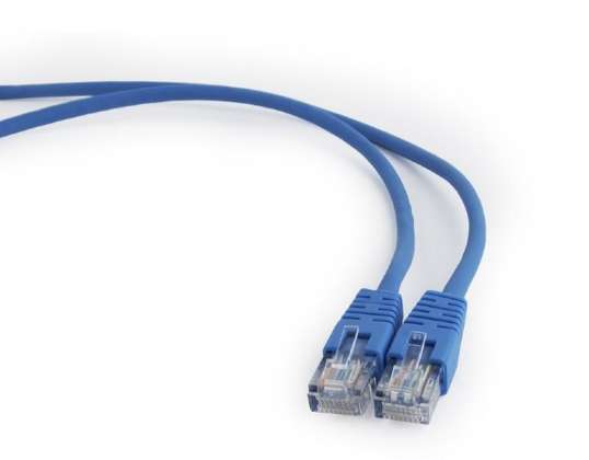 CableXpert CAT5e UTP Parche azul 1m PP12-1M/B