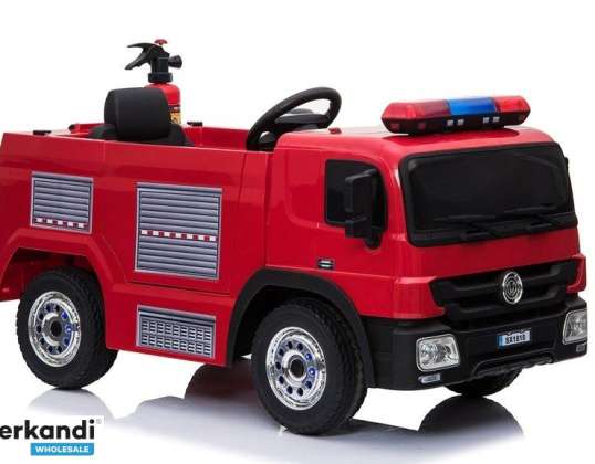 Batteridrevet brannbil rød SX1818