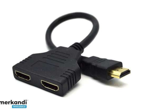 Спліттер CableXpert HDMI з 2-ма портами DSP-2PH4-04