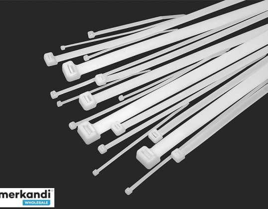 41 099# Kabelbinder 10x450mm weiß