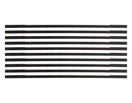 Pânză de ferăstrău de păr din oțel carbon de 140 mm. 10 bucăți