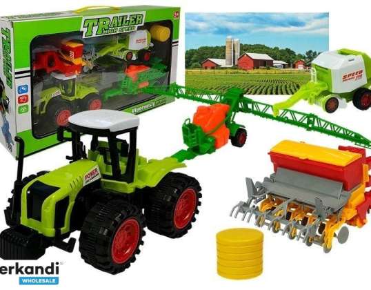Set of Farm Cars Sprayer Press