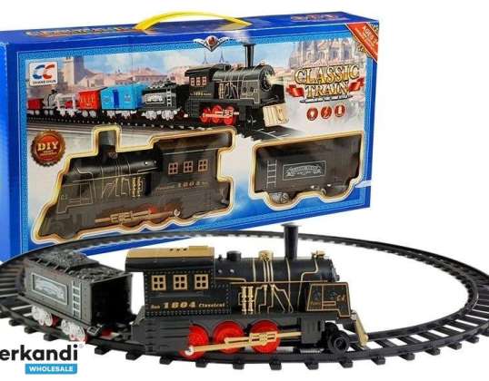 Klassische Eisenbahn Lokomotiven Waggongleise