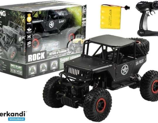 Afstandsbediening Jeep R/C 1:18 Zwart