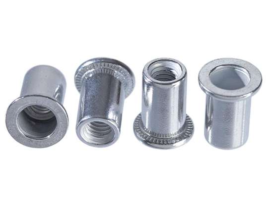 Nitonakrętki aluminiowe M4. 20 szt