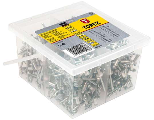 Aluminium-Nieten 4.0 x 10 mm. 800 Stück.
