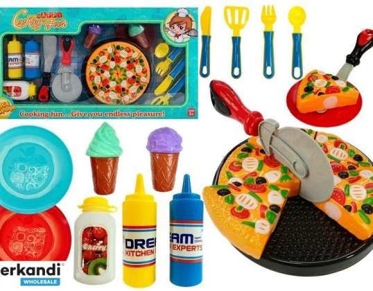 Fast Food Pizza Sladoled set 20 komada