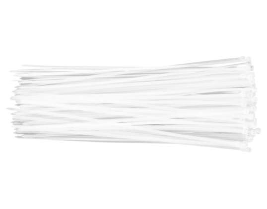 Δέστρες 3.6 x 300 mm. 100 τεμ.. λευκό