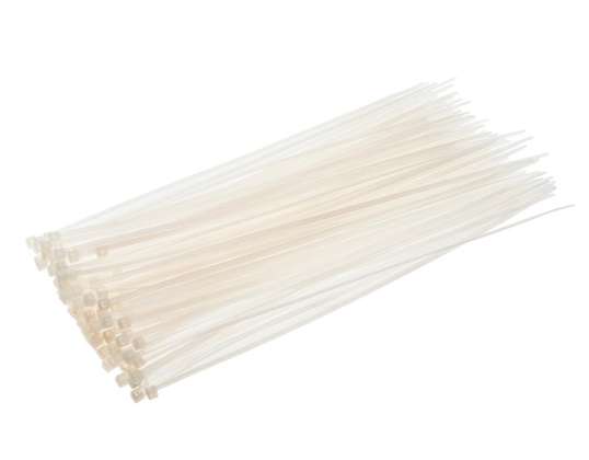 Περιστρεφόμενοι ιμάντες 2.5 x 100 mm. 100 τεμ.. λευκοί