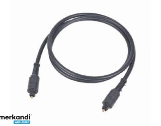 Gembird Toslink - 1m - TOSLINK - TOSLINK - 1 m - Black CC-OPT-1M