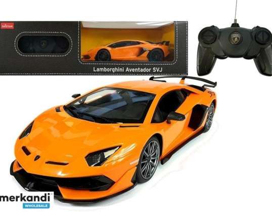 Auto R/C Lamborghini Aventador Rastar 1:24 narancssárga