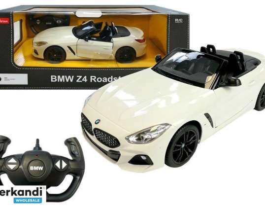 Auto R/C BMW Z4 Roadster Rastar 1:14 Weiß