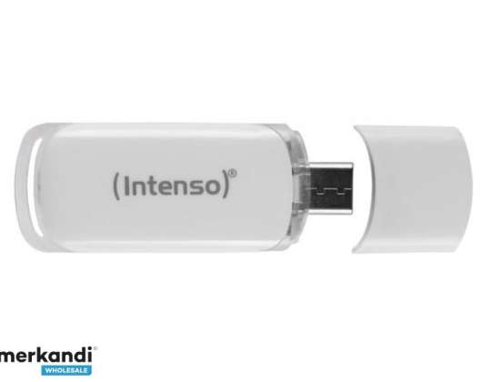 Intenso Flash Line - 128 GB - USB Type-C - 3.2 Gen 1 (3.1 Gen 1) Бял 3538491
