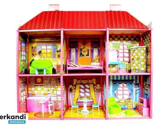 Casa de muñecas Enorme villa con muebles