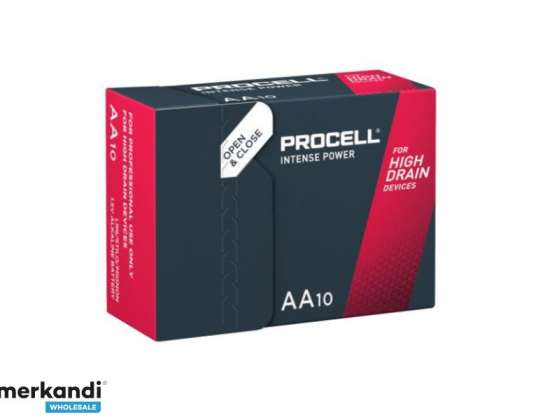 Батарейка Duracell PROCELL Intense Mignon, AA, LR06, 1,5 В (10 шт.)