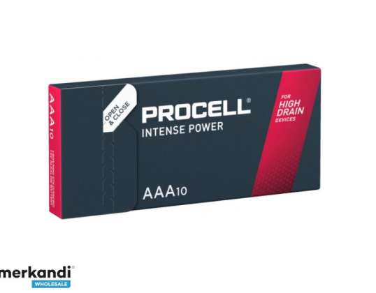 Батарейка Duracell PROCELL Intense Micro, AAA, LR03 1,5 В (10 шт.)