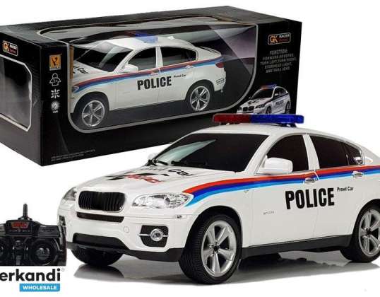 REMOTE CONTROL CAR POLICE COUPE R/C