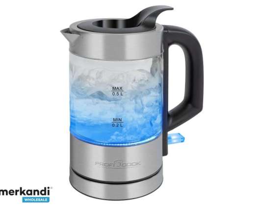 ProfiCook glazen waterkoker 0,5l PC-WKS 1228G