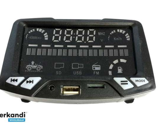 Panel muzyczny do pojazdu na akumulator Audi Q5 2 os.