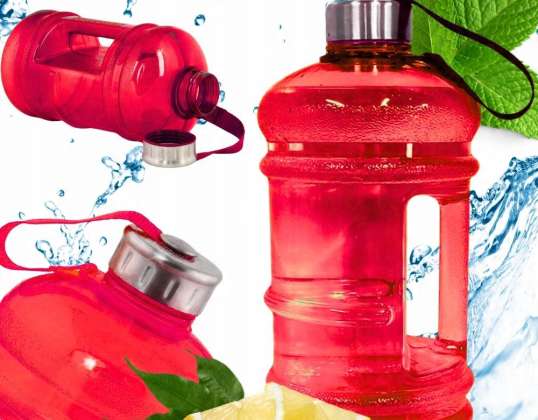 BOMBOLETTA D'ACQUA SPORTIVA BORRACCIA PER PALESTRA IN ACCIAIO BPA FREE 2.2L