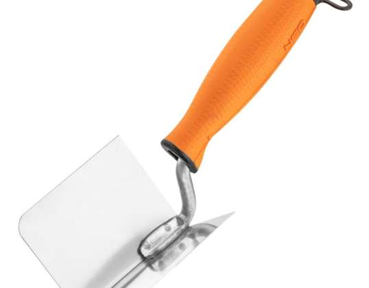 Angle trowel. internal. 80 mm. two-material handle