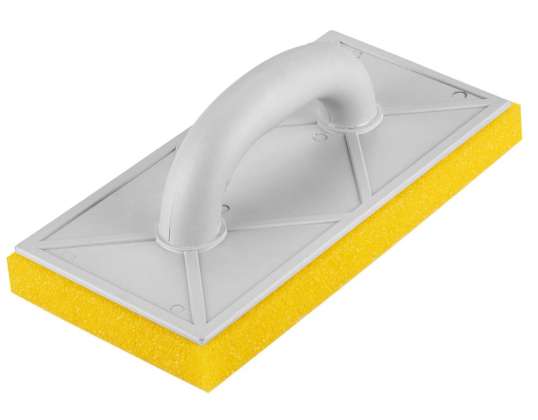 Trowel with Rare Sponge 25mm. 280 x 140 mm. Handle made of plastic