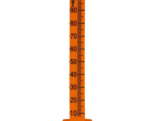 Reper voor gietwerken 100 mm met 3M tape. 20 stuks PE
