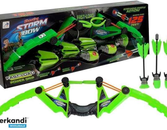 Arco 3 Flechas Set Deportivo Verde 58 cm