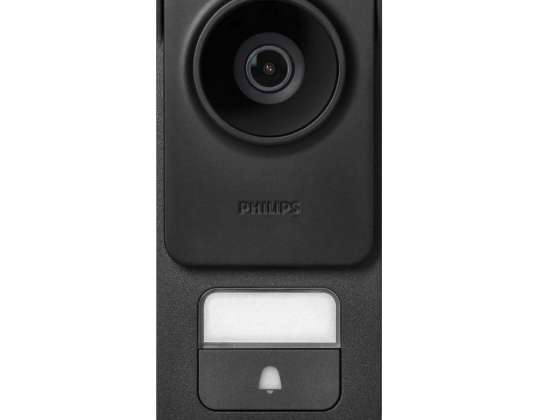 Unidade de vídeo. 3K. RFID. para expandir o conjunto Philips WelcomeEye Connect 3