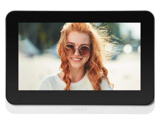 Video monitor 7". Wi-Fi. Pantalla táctil. Para ampliar el conjunto Philips WelcomeEye Connect 3