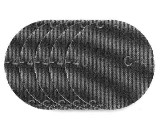 Borrelåspuss slipenett 180 mm. K40. 5 stk for 59G263 kvern