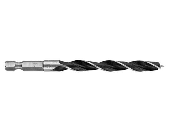 TOP 54T581 Broca hexagonal para madera 8.0 mm