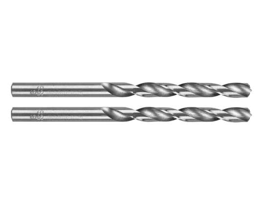 Metalliporat HSS. DIN 338. 6 mm. 2 kpl.