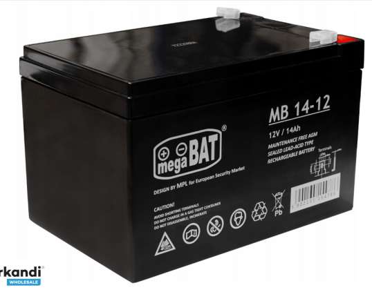 AGM Gel Car Battery For 12V14Ah Battery