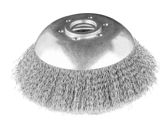Drahtbürste für benzinbetriebenen Mäher 150 x 25,4 mm weich