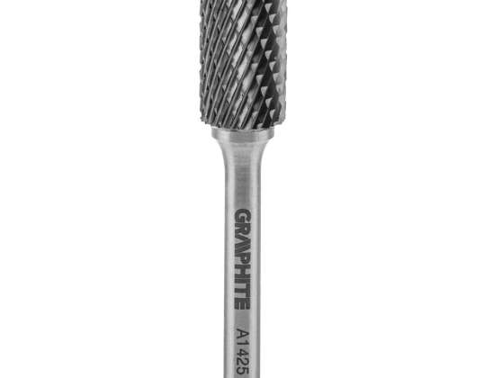 Metalo freza HM A tipo cilindrinė 14 x 25 mm kotas 6 x 45 mm