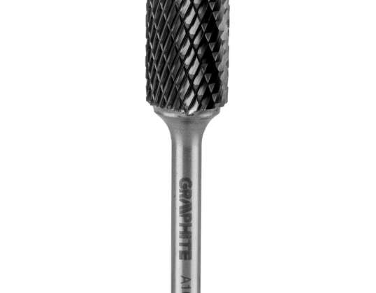 Metalo freza HM tipo A cilindrinė 16 x 25 mm kotas 6 x 45 mm