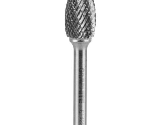 Metalo freza HM E tipo ovali 14 x 22 mm