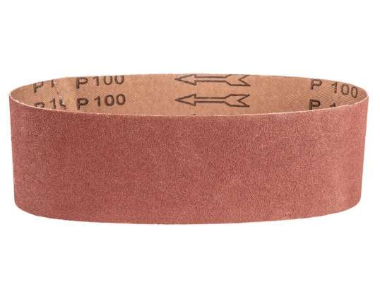 Eindeloze banden 75 x 533 mm. K100. 3 stuks.